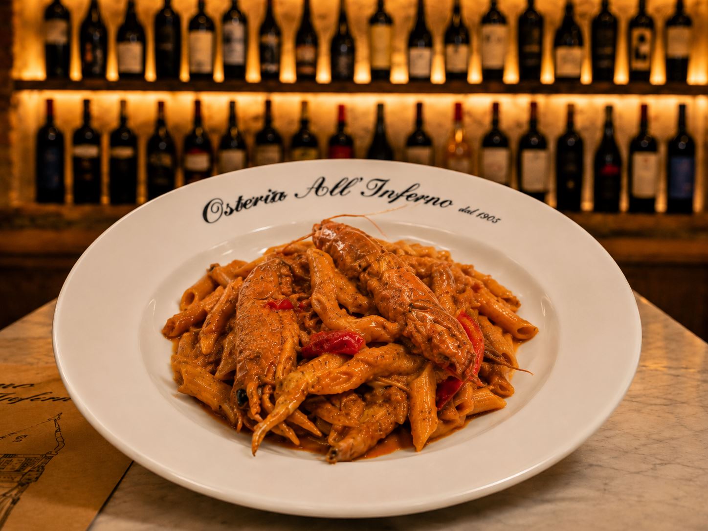 PENNE AGLI SCAMPI